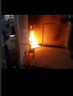 SBI-Bauprodukte sondern brennende Einzelteil-Baumaterial-Entflammbarkeits-Prüfvorrichtung/Gerät EN13823 aus