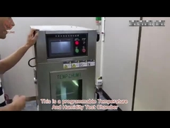 Umweltprüfkammer aus Edelstahl mit Temperaturstabilität ±0,5℃; ±2,5 % relative Luftfeuchtigkeit