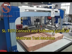 Matratzen-Integrierte Prüfmaschine Mehrfunktions-Matratzen-Roller-Tester
