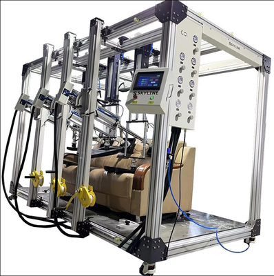 EN 4875/BIFMA X5.4/EN 1728 Drei-Sitzer-Sofa-Haltbarkeitsprüfer Sofa-Ermüdungsprüfmaschine
