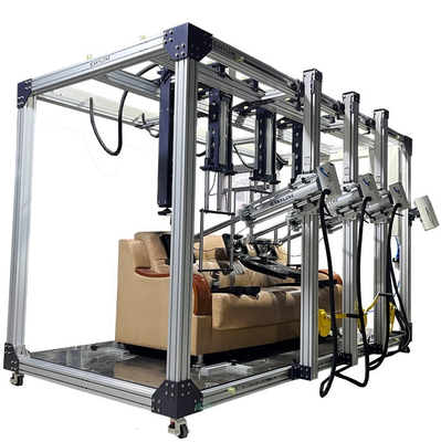 EN 4875/BIFMA X5.4/EN 1728 Drei-Sitzer-Sofa-Haltbarkeitsprüfer Sofa-Ermüdungsprüfmaschine