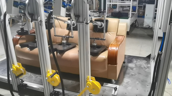 EN 1728 Stellsofa-Haltbarkeitsprüfmaschine Stuhl Universaltestmaschine
