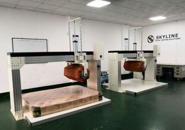 Servobewegungsmatratzenfeder-Matratzen-Prüfmaschine mit PLC kontrolliertes ASTM F1566