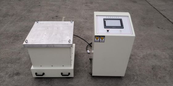 kaufen Elektromagnetischer Vibrationsprüfer mit 60 kg Höchstlast, 500 × 500 mm Prüftabelle und 1-200 Hz Sweepfrequenz Online-Herstellung