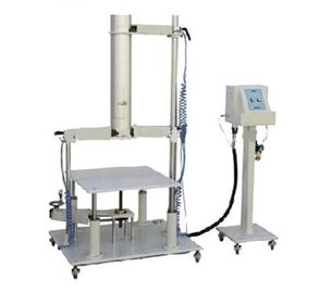 kaufen Gepäck-Tropfen-Hammer-Auswirkungs-Prüfvorrichtungs-Laborversuch-Ausrüstung für Test des verschiedenen Plastikgepäcks Online-Herstellung