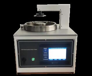 kaufen Schutzkleidungstestgerät für elektrostatische Aufladungszerfall nach EN 1149-3 mit hochauflösendem Farb-Touchscreen, Hochspannungsentladungsmodul und hochpräzisem elektrostatischem Sensormodul Online-Herstellung