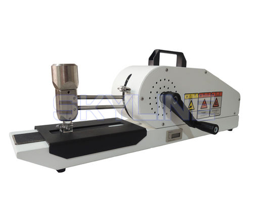 kaufen Textiltestgerät-Gewebe-Farbbeständigkeit manuelles CrockMeter für AATCC-Prüfmethode 8 online manufacture