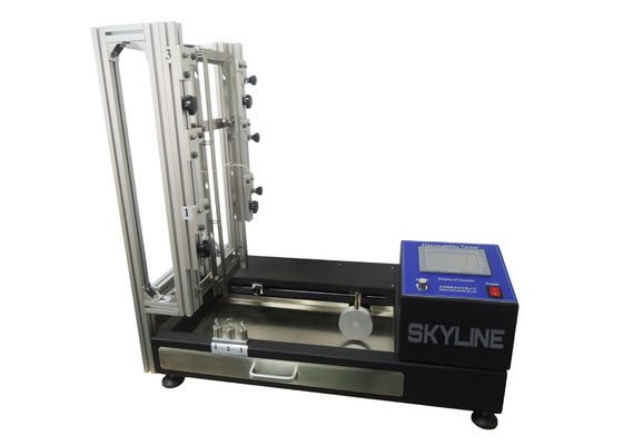 kaufen Gewebe-vertikale Entflammbarkeits-Prüfvorrichtung ISO 6940 Online-Herstellung