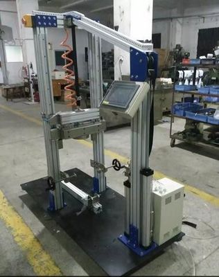 Ein guter Preis. Fahrrad-Rahmen-Front der Abwurfhöhe-50mm/Gabel-Versammlungs-Schlagversuch-Ausrüstung/Rückgangs-Prüfvorrichtung ISO 8098 Online