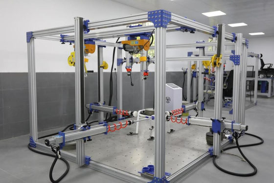 Ein guter Preis. SKYLINE SL-T26 Table Furniture Testing Machine 5 Air Cylinders PLC Control Strength Stability Tester Online
