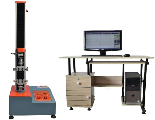PC-gesteuerte Einspalten-Universal-Zugprüfmaschine für Universalmaterialien 100 - 500N
