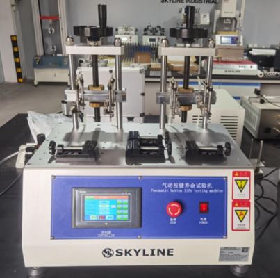 Ein guter Preis. 8 Stations Pneumatic Button Life Tester with Touch Screen Control for Key Durability Testing Online