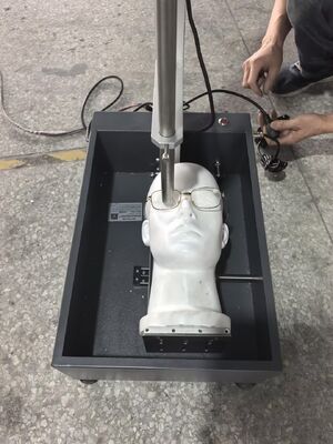 Brillengläser-Einschlagmessgerät mit 16mm Stahlkugel 1,27M Höhe und ANSI Z87.1 Konformität