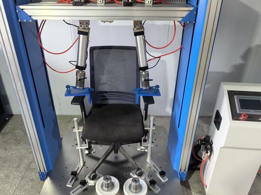 PLC BIFMA X5.1 Stuhl Arm und Bein Tester statische Prüfmaschine Müdigkeitstestmaschine