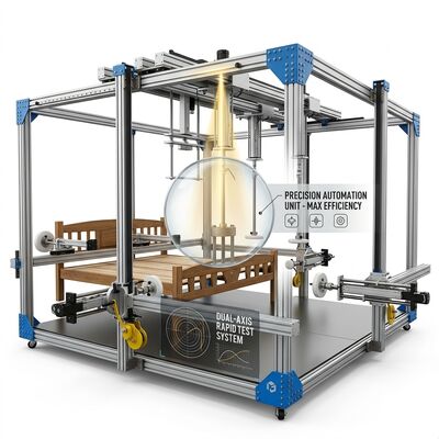 Ein guter Preis. EN 1725 Compliant Furniture Testing Machine with PLC Control and 6 Sets of Air Cylinders Online
