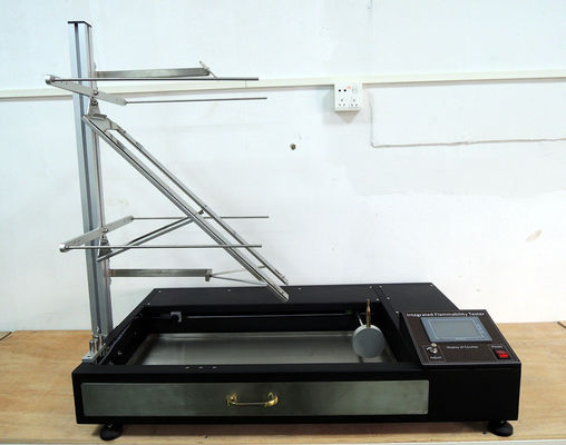 Guter Preis EN71-2 Standard-PCL kontrolliertes Compehensive Entflammbarkeits-Testgerät Online