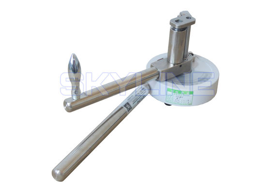 Guter Preis Leder-und Fußbekleidungs-Prüfungs-Instrument-Stahlhaken-verbiegende Prüfvorrichtung Online