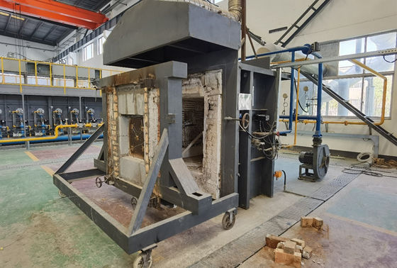 Guter Preis SKYLINE D1.5m vertikaler Ofen des Feuer-Testgerät-30-50KPa Online